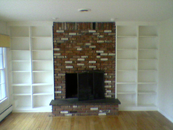 Fireplace Bookcase Pictures